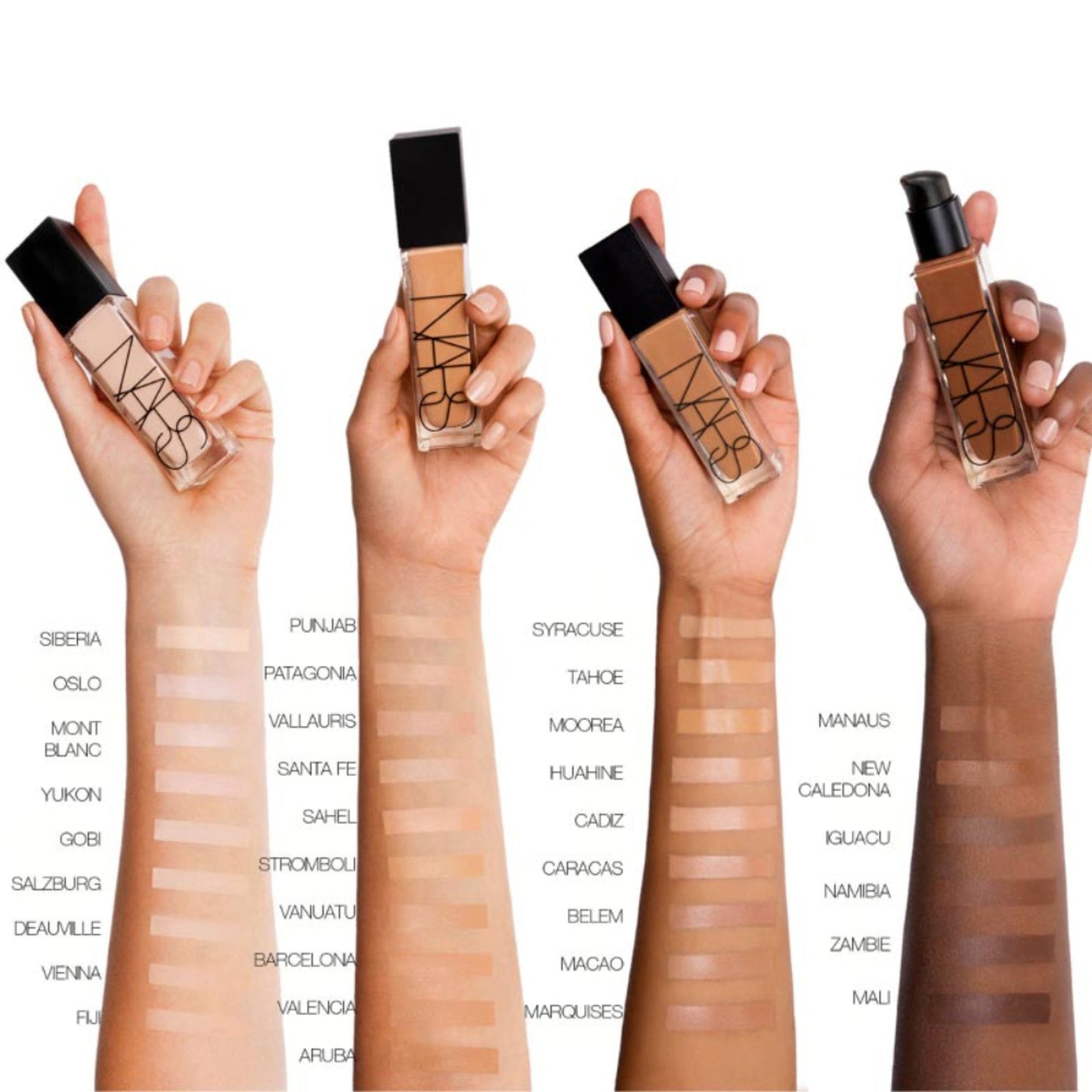 nars natural radiant longwear foundation oslo