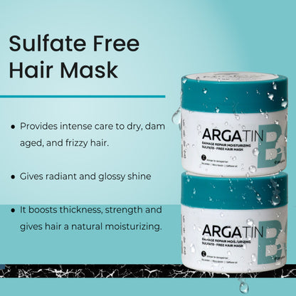 Argatin Botox Moisturizing Sulfate Free Hair Mask - Distacart