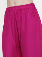 Thumbnail for TAG 7 Women Pack of 2 Solid Flared Palazzos