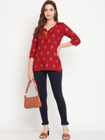 Thumbnail for TAG 7 Women Pack of 2 Navy Blue & White Solid Kurti Pants - Distacart