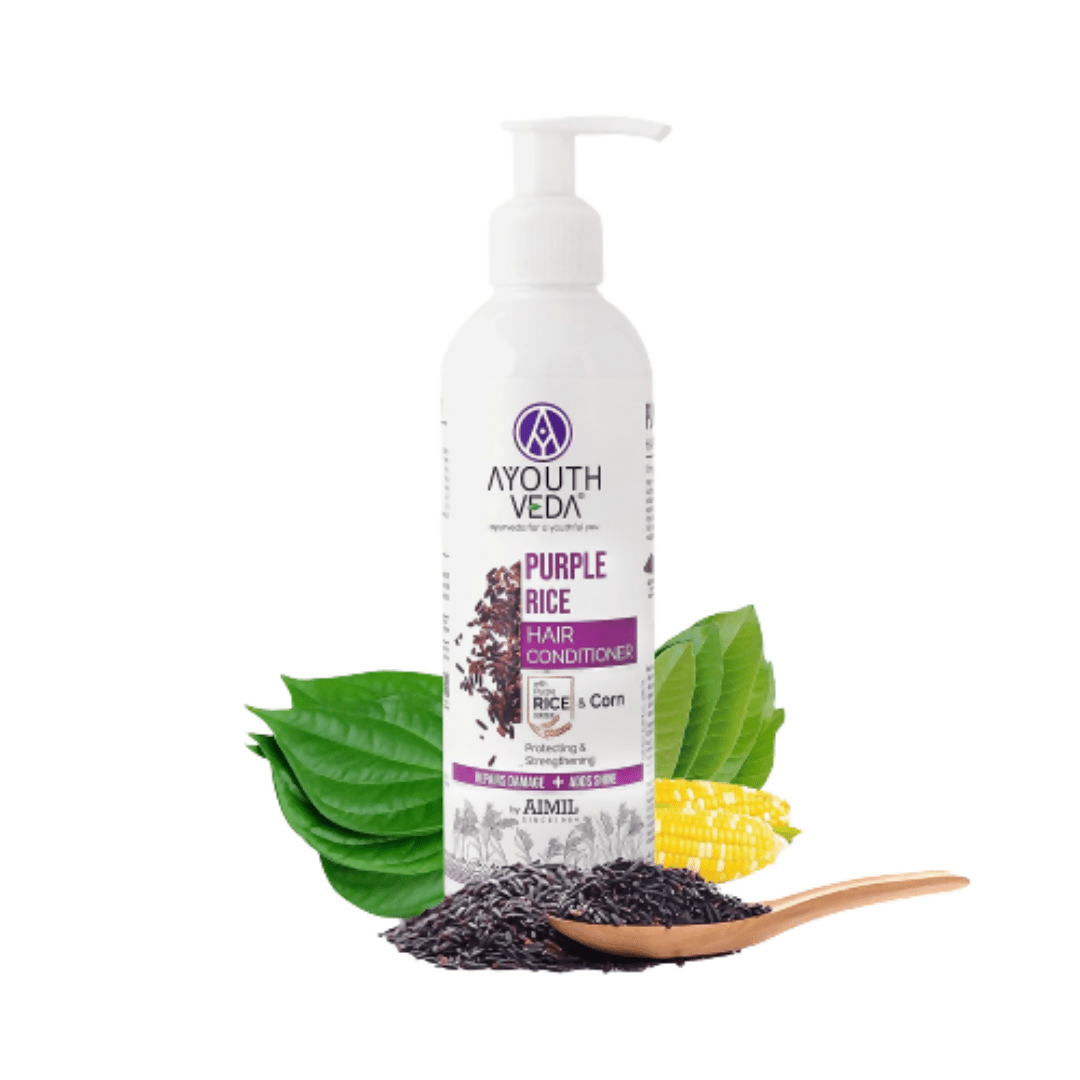 Ayouthveda Purple Rice Hair Conditioner - Distacart