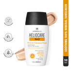 Thumbnail for Heliocare Mineral Tolerance Fluid Sunscreen SPF 50 Pa++++ 100% Mineral, Vit C & E Sensitive Skin