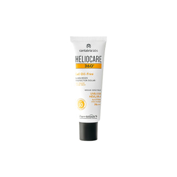 Heliocare 360 Gel Oil-Free Sunscreen SPF 50 Pa++++ Oily & Combination Skin, Anti-Acne, Matte Finish - Distacart