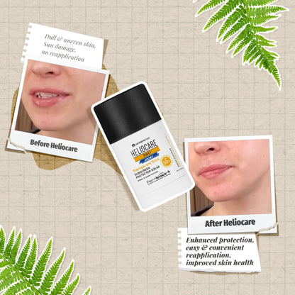 Heliocare 360 Sport Transparent Sunscreen Stick SPF 50+ - Distacart