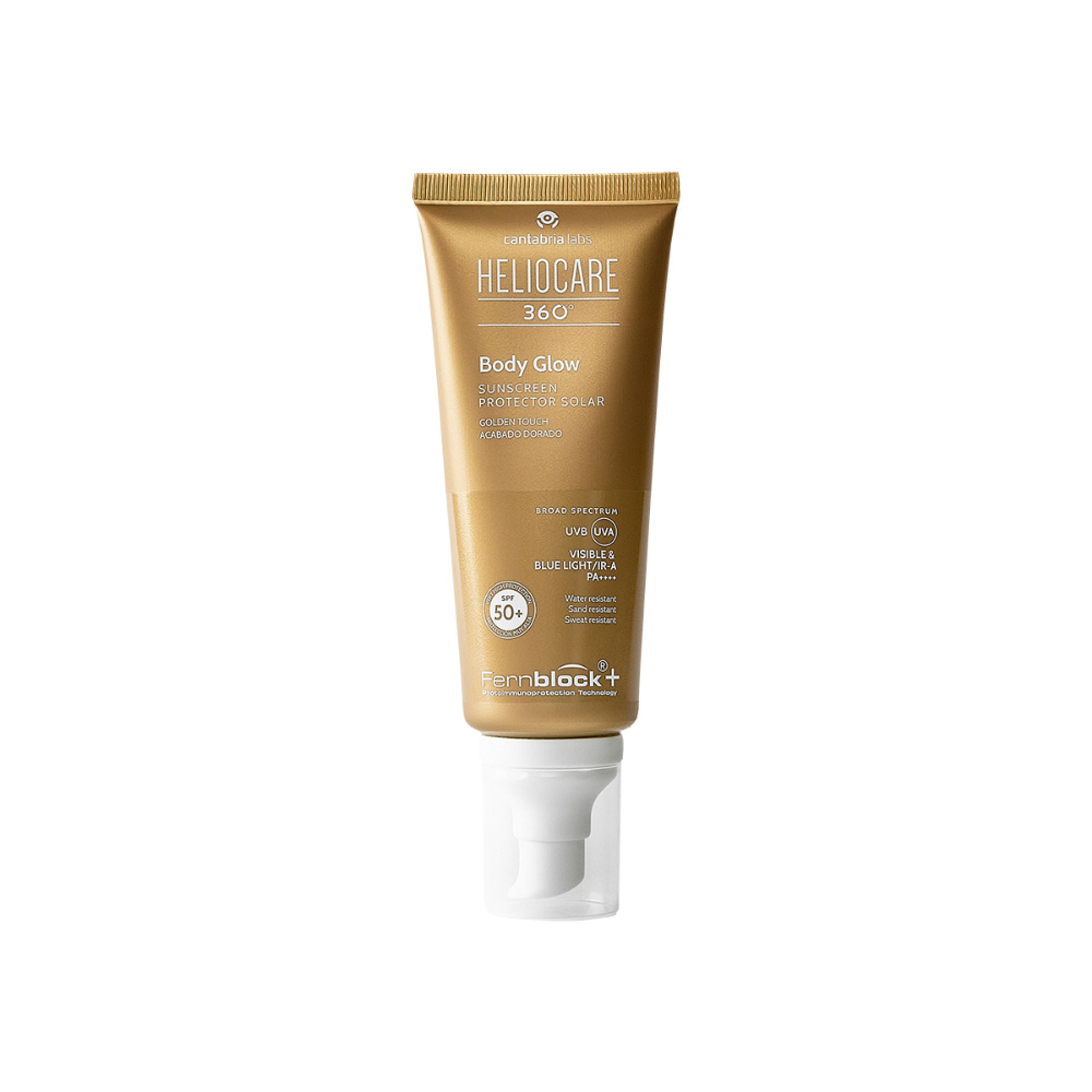 Heliocare 360 Body Glow SPF 50+ Body Sunscreen - Distacart