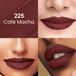 Thumbnail for Swiss Beauty Pure Matte Lipstick , Non-Drying, Smooth Glide, Long Lasting - 225 Cafe Mocha - Distacart