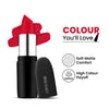 Swiss Beauty Pure Matte Lipstick , Non-Drying, Smooth Glide, Long Lasting - 206 Coral Red