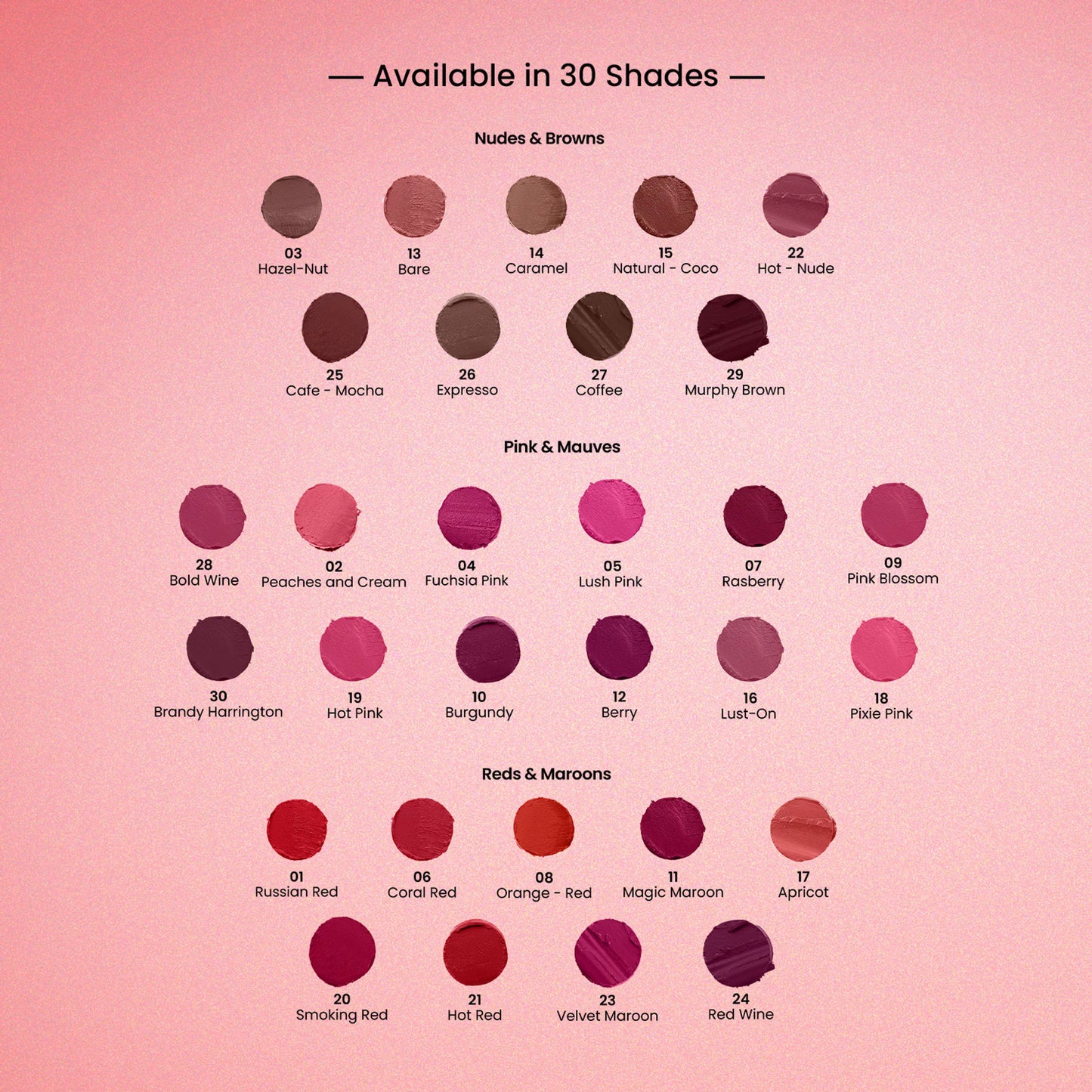 Swiss Beauty Pure Matte Lipstick , Non-Drying, Smooth Glide, Long Lasting - 218 Pixie Pink - Distacart