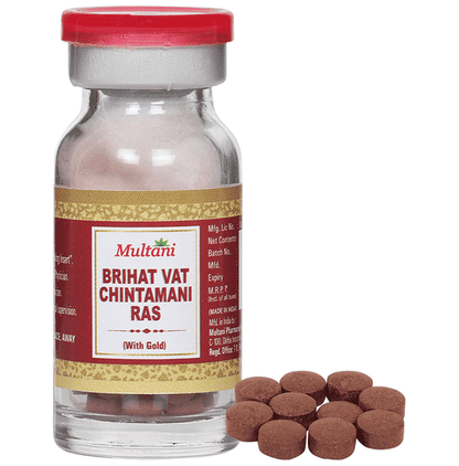 Multani  Brihat Vat Chintamani Ras With Gold