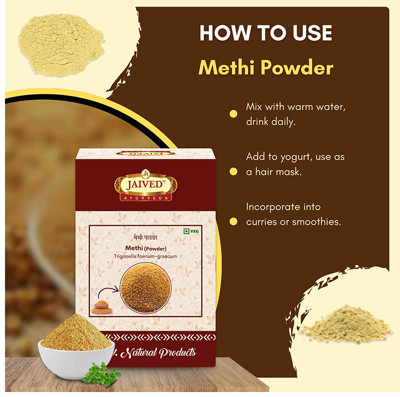 Jaived Ayurveda Methi Powder
