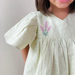Thumbnail for ArthLife Pale Green Angrakha Dress - Distacart