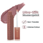 Thumbnail for Swiss Beauty MudPie Lipstick With Velvet Matte Finish - 1 Brown Mush