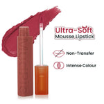 Thumbnail for Swiss Beauty MudPie Lipstick With Velvet Matte Finish - 7 Caramel Custard