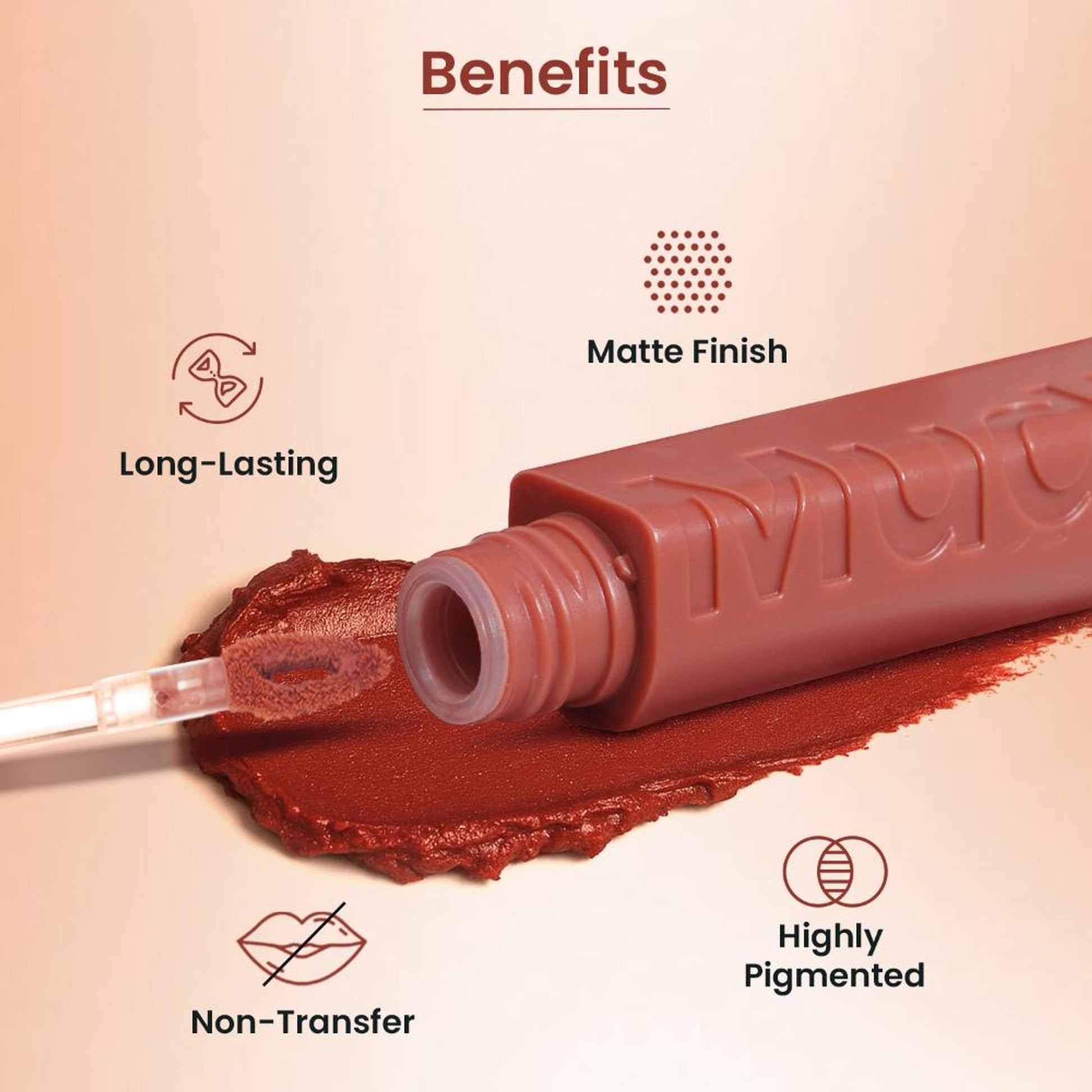 Swiss Beauty MudPie Lipstick With Velvet Matte Finish - 11 Dip Coral - Distacart