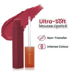 Thumbnail for Swiss Beauty MudPie Lipstick With Velvet Matte Finish - 16 Red