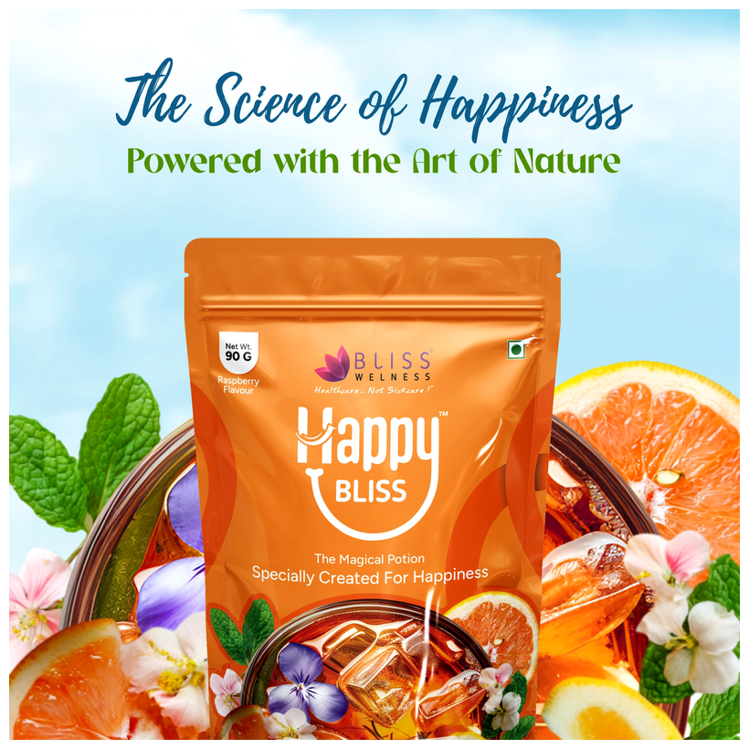 bliss welness happy bliss sachet 3gm each raspberry