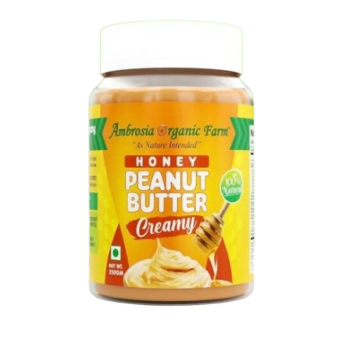 Ambrosia Organic Farm Creamy Honey Peanut Butter - Distacart