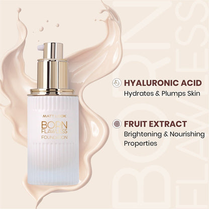 Matt Look Born Flawless Weightless Foundation - Born Ivory - Distacart
