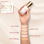 Thumbnail for Matt Look Born Flawless Weightless Foundation - Born Natural
