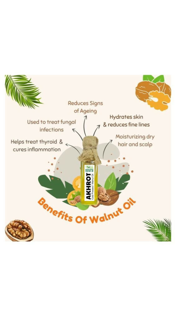Shuddh Natural Pure Walnut Oil Cold Pressed - Distacart