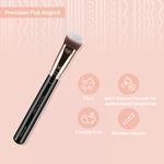 Thumbnail for Miss Claire M42 - Precision Flat Angled Brush - Rose Gold