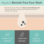 Thumbnail for Lotus DermaBotanics Kojic Acid + Multi Berry Blemish-Free Face Wash, pH5.5, For Sensitive Skin additional image 6