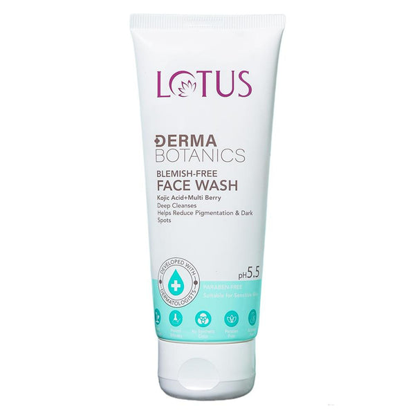 Lotus DermaBotanics Kojic Acid + Multi Berry Blemish-Free Face Wash, pH5.5, For Sensitive Skin additional image 9