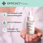 Thumbnail for Lotus Herbals Derma Botanics Hi-Dose Serum Kojic Acid + Multi Berry, PH5.5 For Sensitive Skin additional image 3