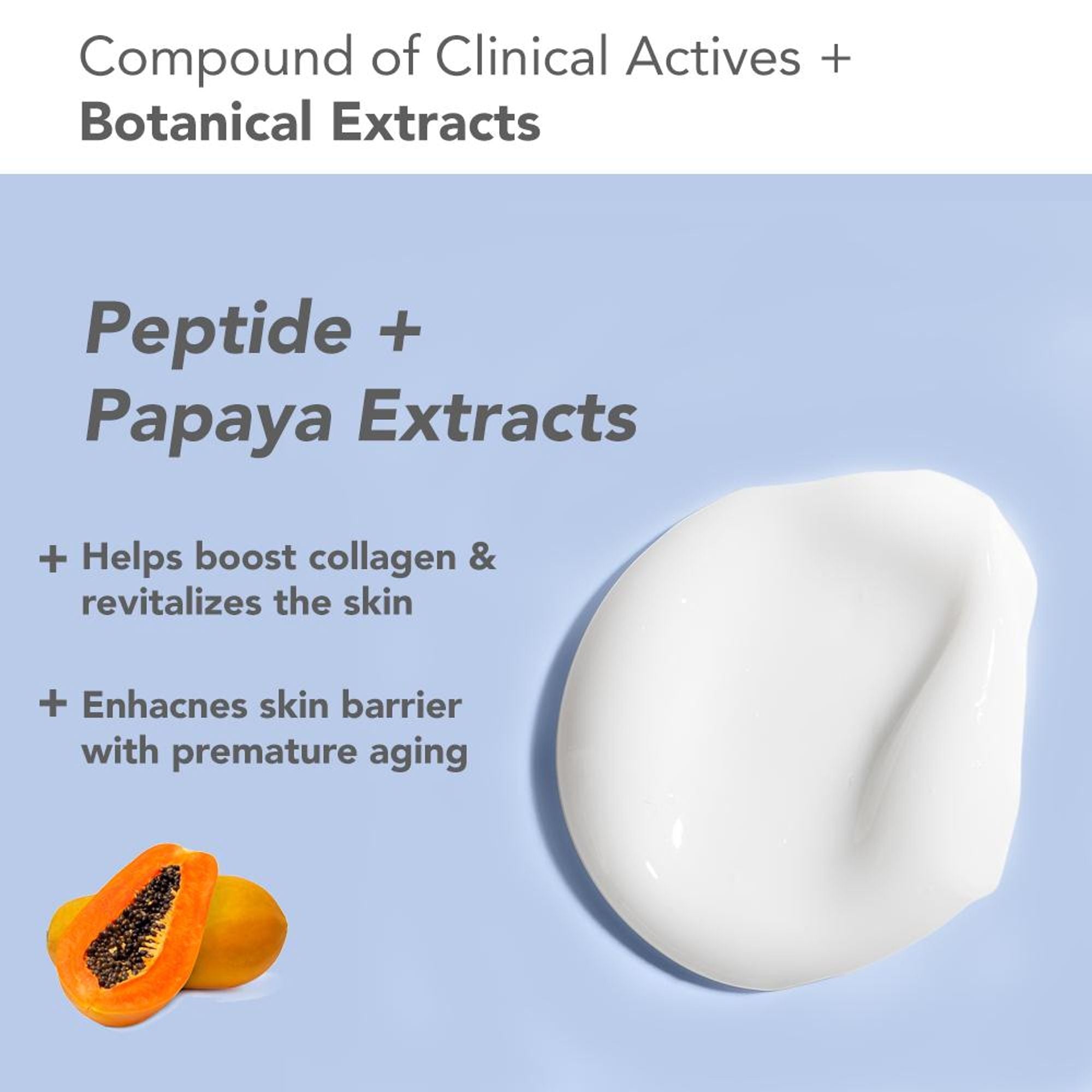 Lotus DermaBotanics Peptide + Papaya Extract Deep Hydra Creme, pH5.5, Normal to Combination Skin additional image 2