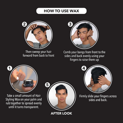 Gatsby Hair Styling Wax - Mat & Hard - Dista