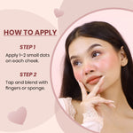 Thumbnail for Matt Look Flush Fusion Liquid Blusher - Marshmellow Pink-01