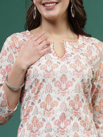Thumbnail for Sangria Printed Straight Kurtas