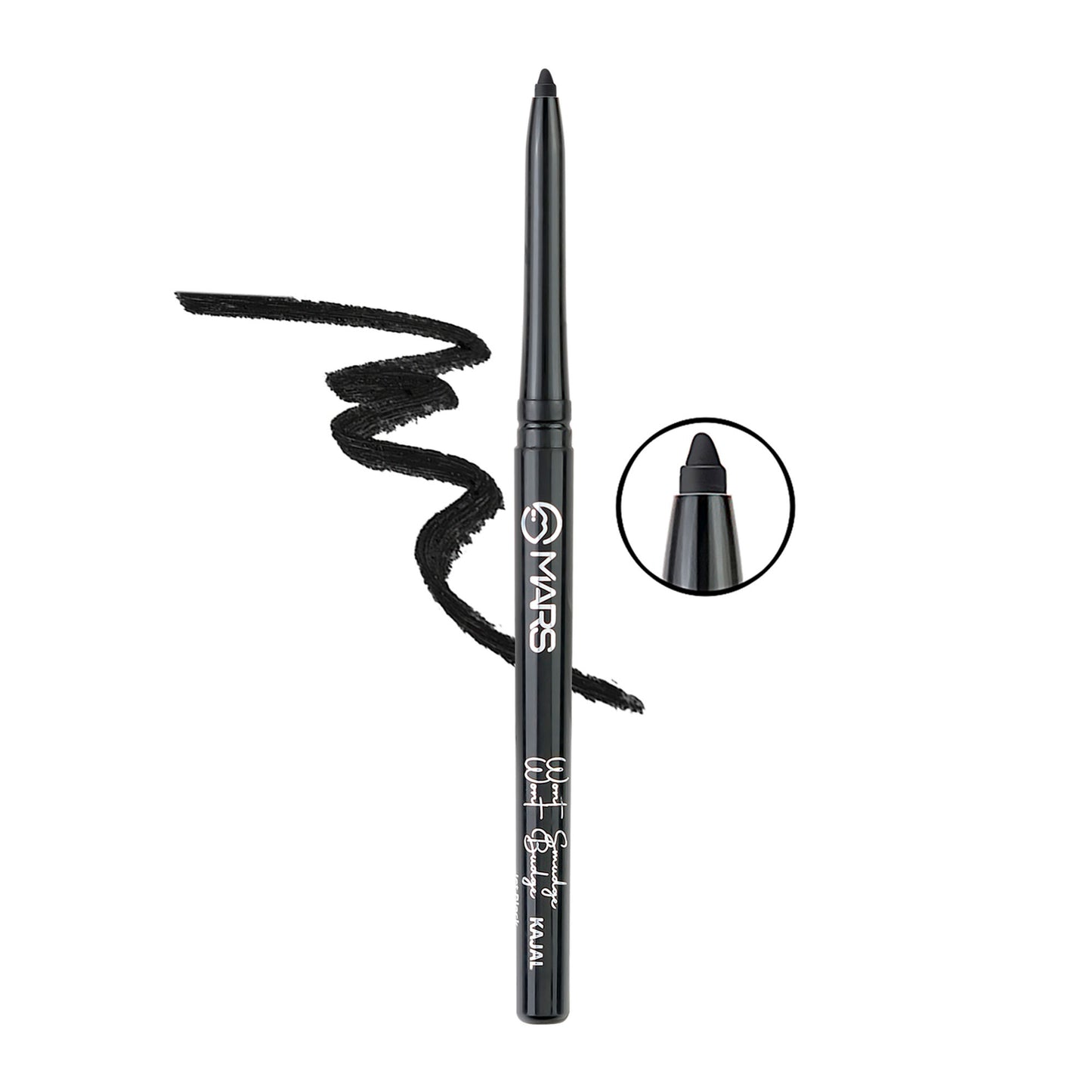MARS Won't Smudge Won't Budge Kajal - Black