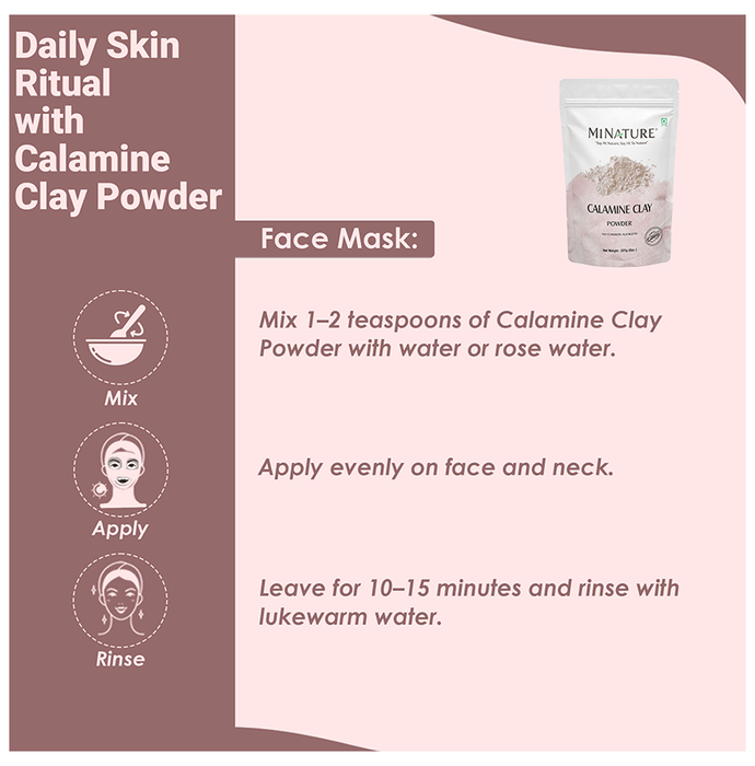 Minature Calamine Clay Powder
