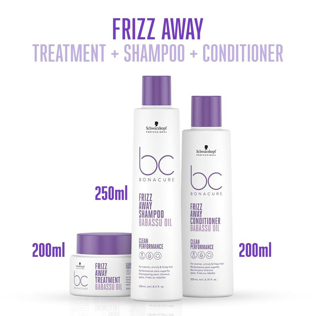 Schwarzkopf Professional New Bonacure Vegan Keratin Range Clean Combo - Distacart