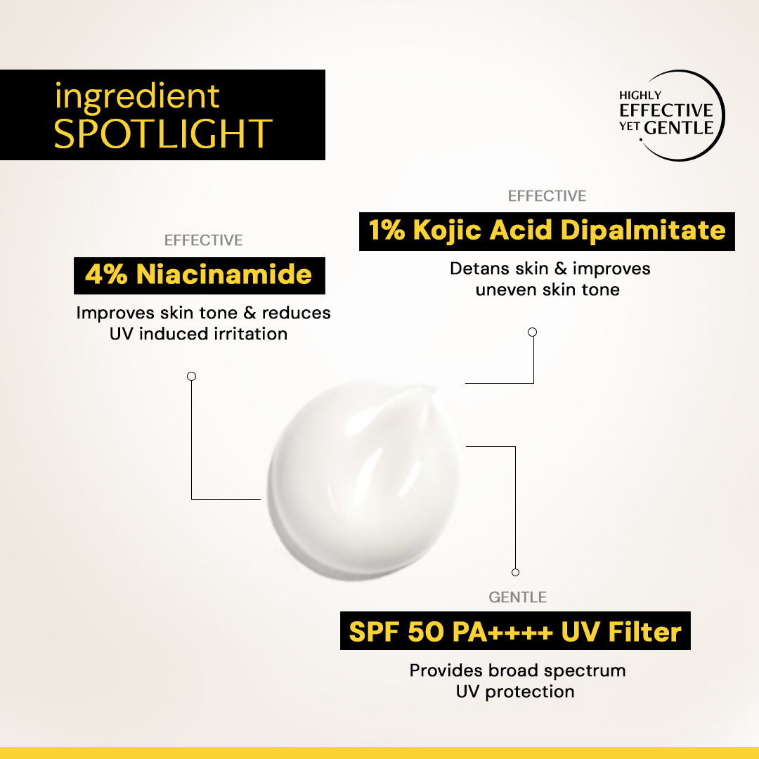 Deconstruct Detan Sunscreen Body Lotion, SPF 50 PA++++, Brightens & Protects - Distacart