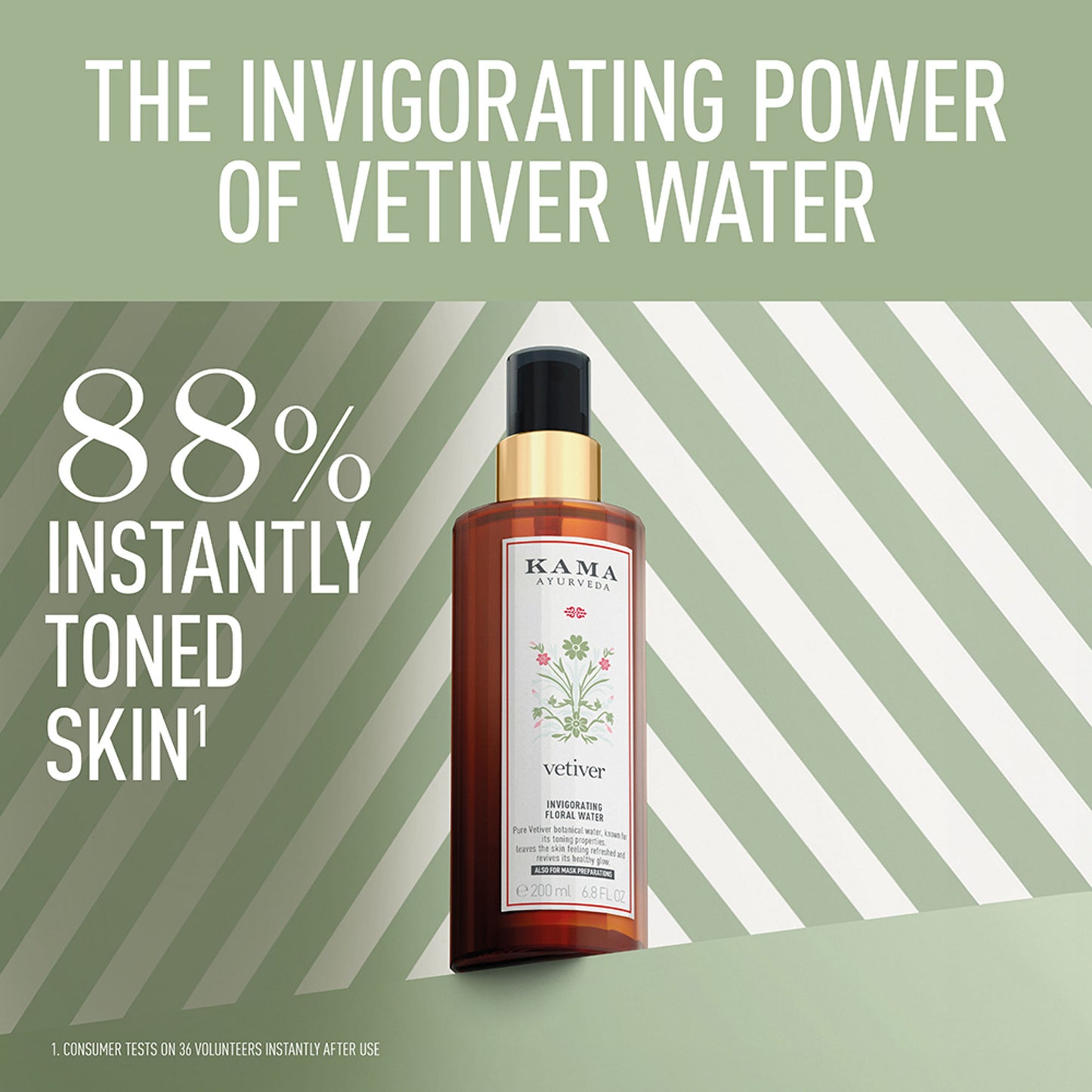 Kama Ayurveda Vetiver Invigorating Botanical Water - Dista