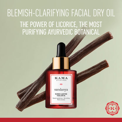 Kama Ayurveda Sandanya Blemish Clarifying Dry Oil - Dista