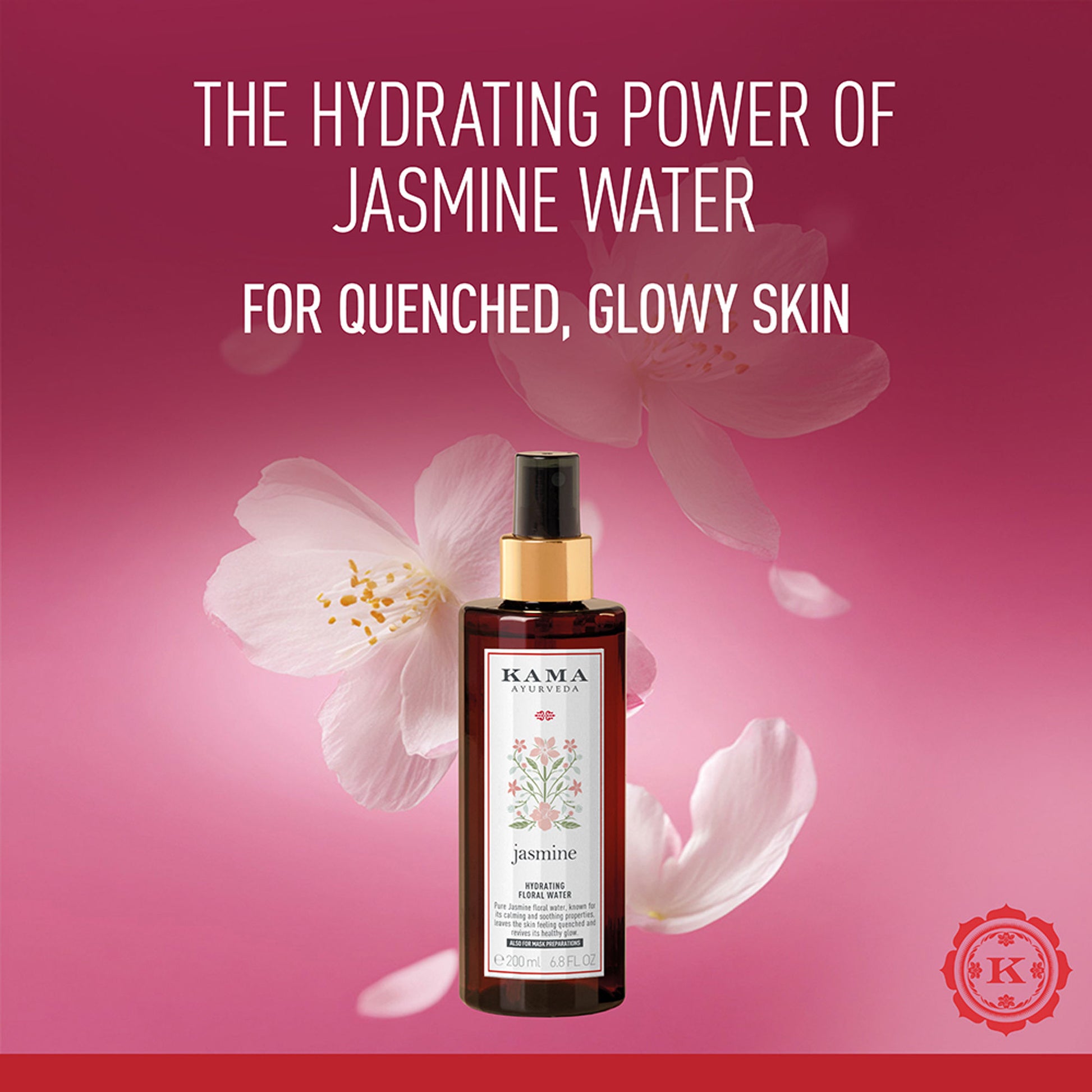 Kama Ayurveda Jasmine Hydrating Floral Water - Dista