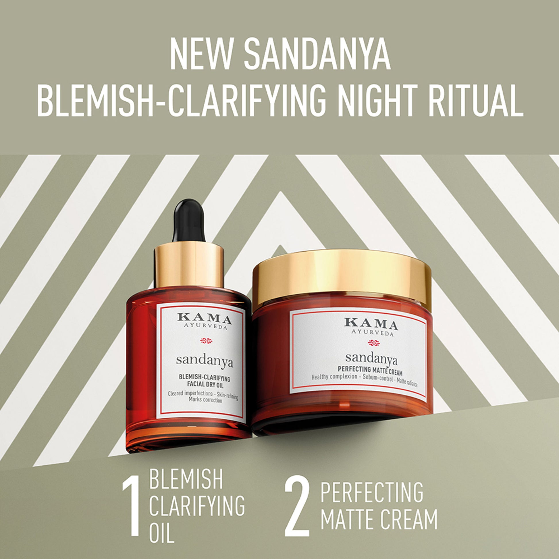 Kama Ayurveda Sandanya Blemish Clarifying Dry Oil - Dista