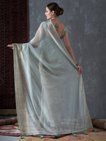 Thumbnail for Anouk Ethnic Woven Design Organza Sarees - Distacart