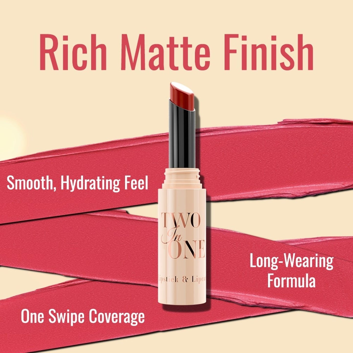 Character Two In One - Lipstick & Lipcare - Cto101 - Distacart