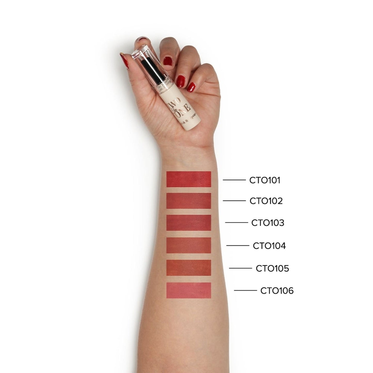 Character Two In One - Lipstick & Lipcare - Cto104 - Distacart
