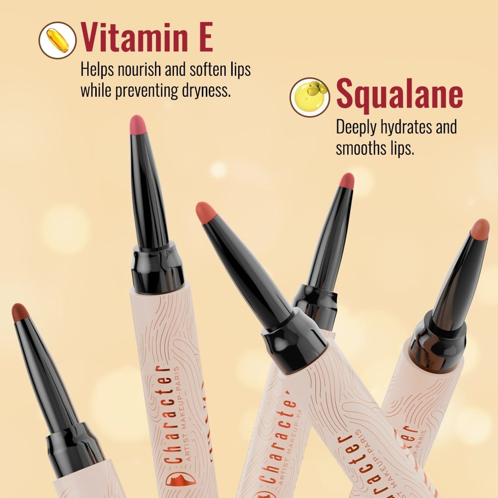 Character Two In One - Lipstick & Lipliner - Cto201 - Distacart