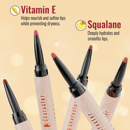 Character Two In One - Lipstick & Lipliner - Cto201 - Distacart