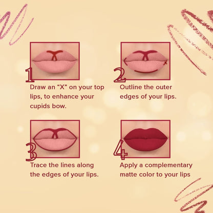 Character Two In One - Lipstick & Lipliner - Cto201 - Distacart