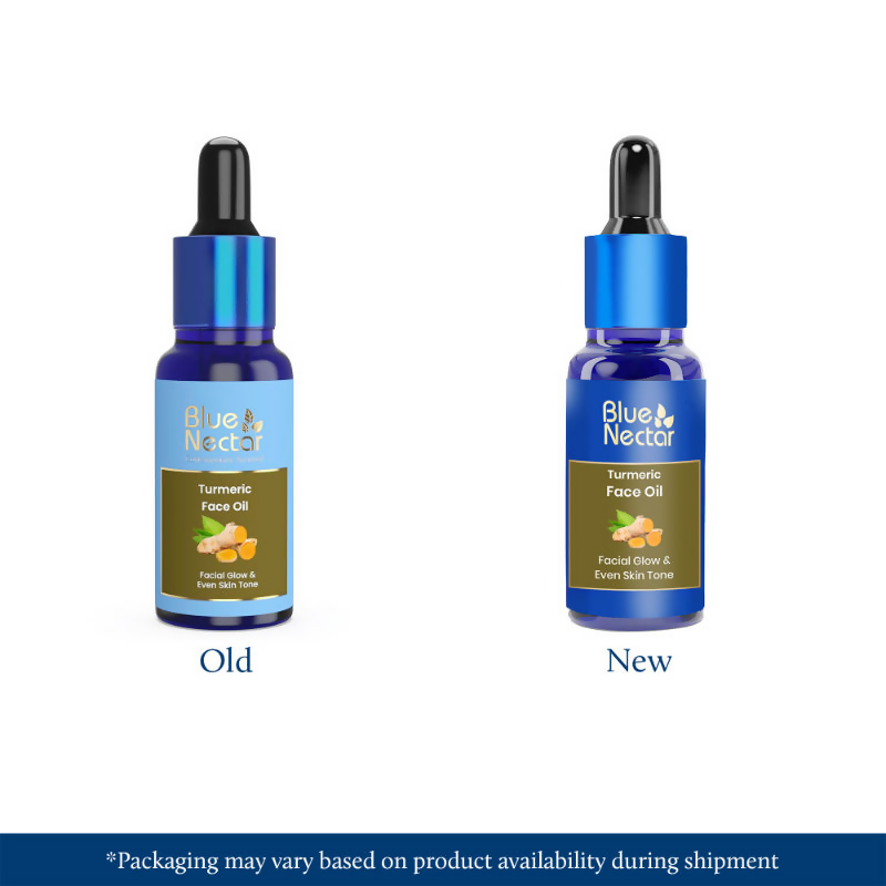 Blue Nectar Turmeric Face Oil For Facial Glow & Tan Removal - Distacart