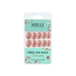 Thumbnail for shills professional reusable press on nails oval spn506