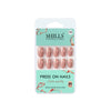 shills professional reusable press on nails oval spn506