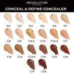 Thumbnail for Makeup Revolution Conceal And Define Concealer - C5